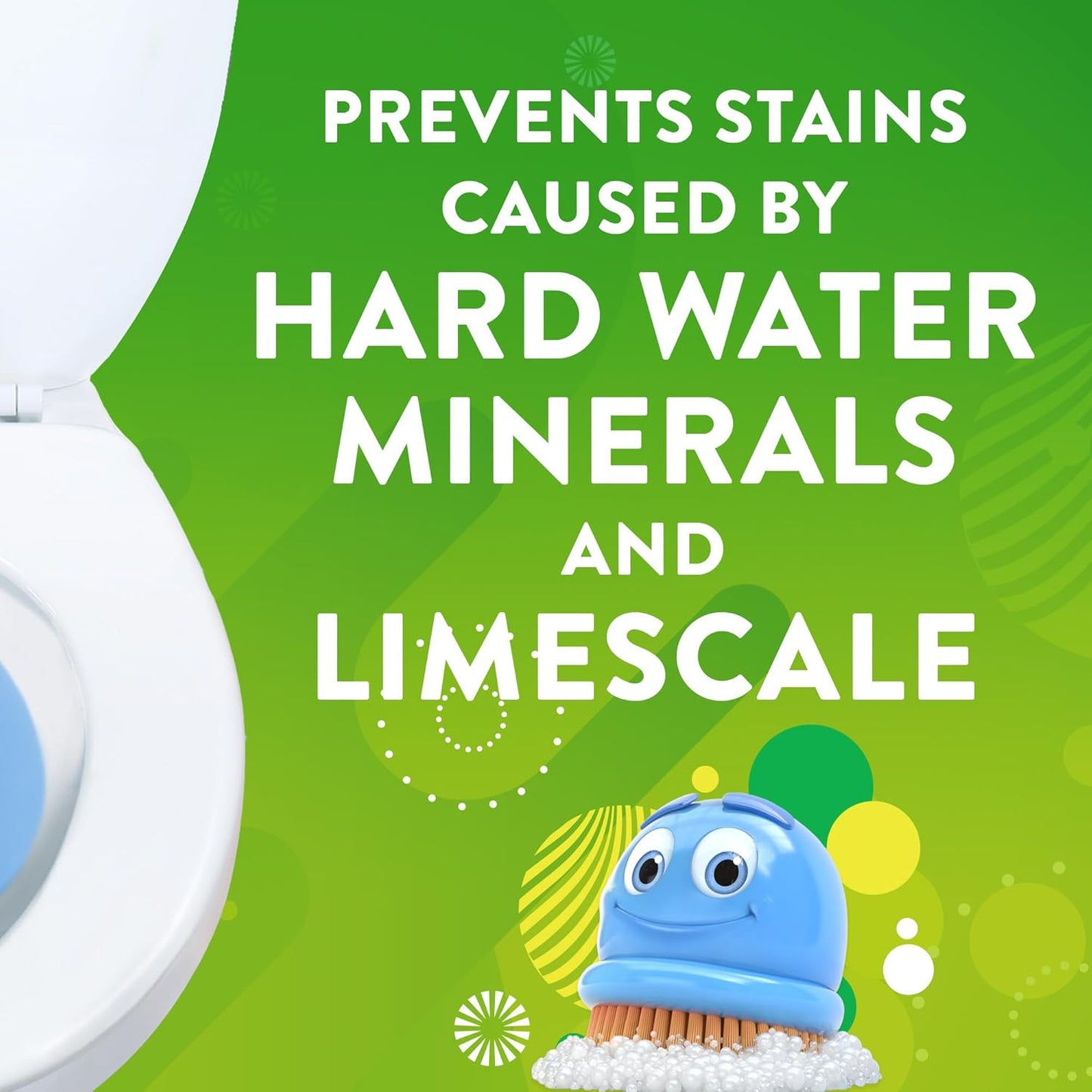 Toilet Tablets, Continuous Clean Toilet Drop Ins, Helps Keep Toilet Stain Free a