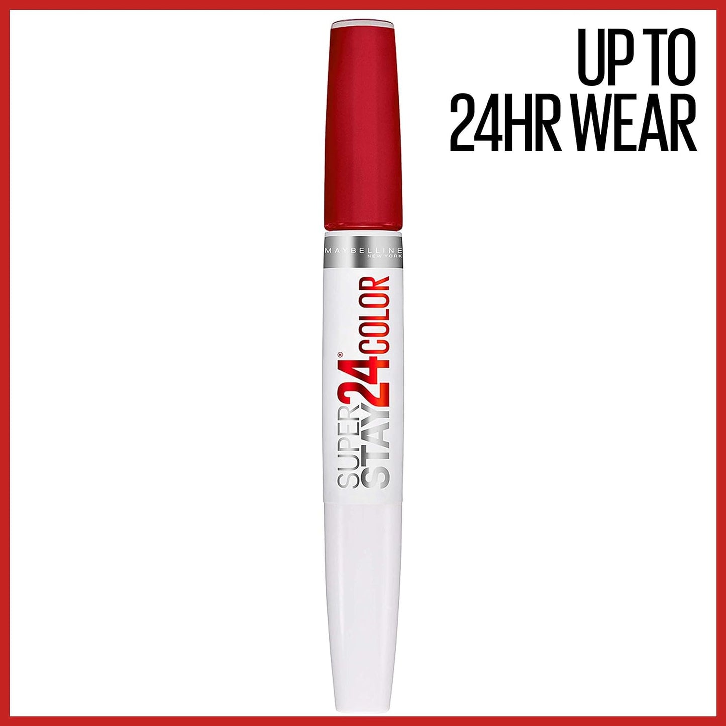 Super Stay 24, 2-Step Liquid Lipstick Makeup, Long Lasting Highly Pigmented Colo