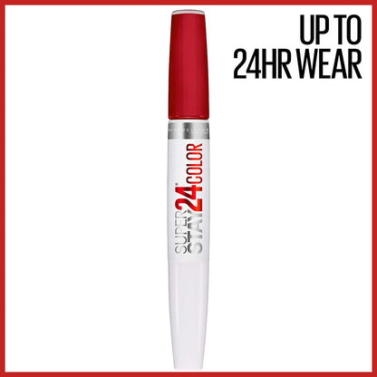 Super Stay 24, 2-Step Liquid Lipstick Makeup, Long Lasting Highly Pigmented Colo