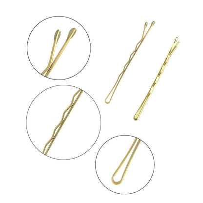 330 PCS 2.2Inch Blonde Bobby Pins for Women Girls, Super Grip Gold Hair Clips wi