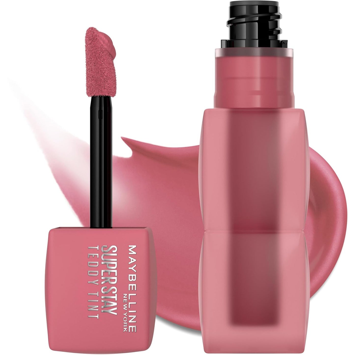 Super Stay Teddy Lip Tint, Long Lasting Matte Lipstick for up to 12HR Wear, Knee