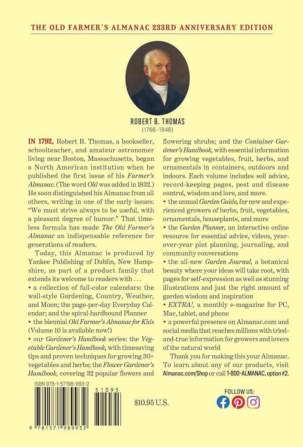 The 2025 Old Farmer'S Almanac Trade Edition