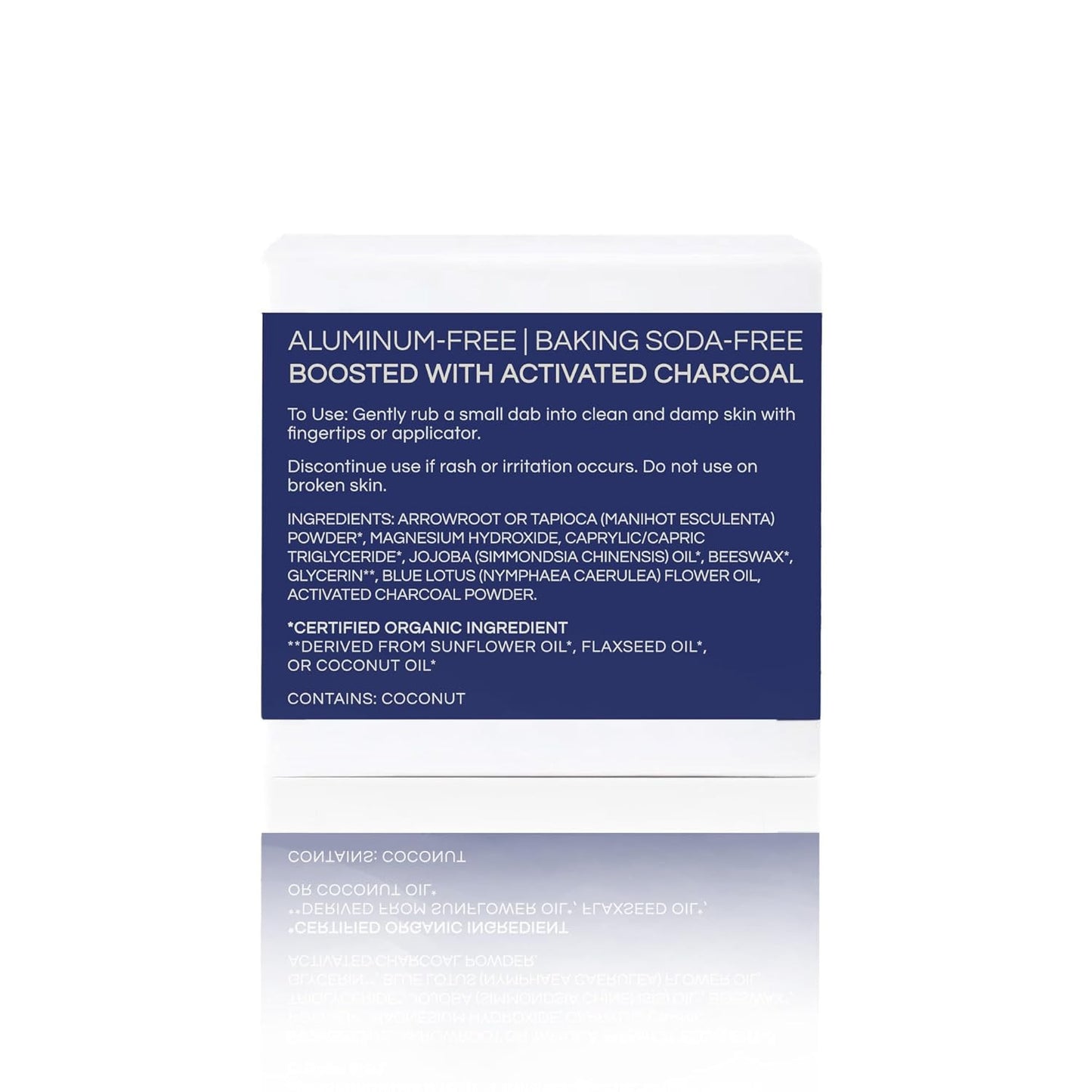 All Natural Deodorant Cream, Aluminum Free Deodorant for Women or Men - Blue Lot