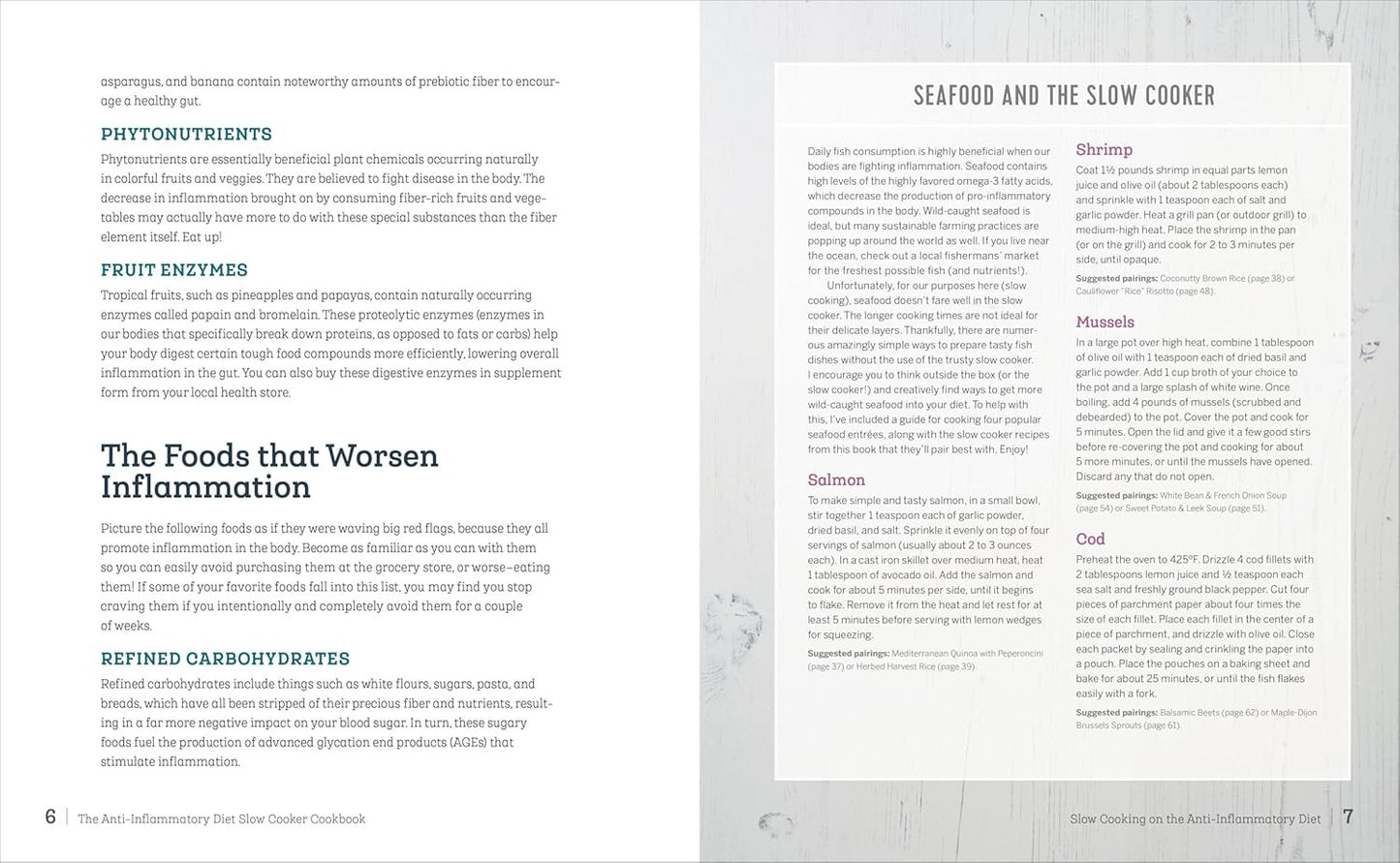 The Anti-Inflammatory Diet Slow Cooker Cookbook: Prep-And-Go Recipes for Long-Te