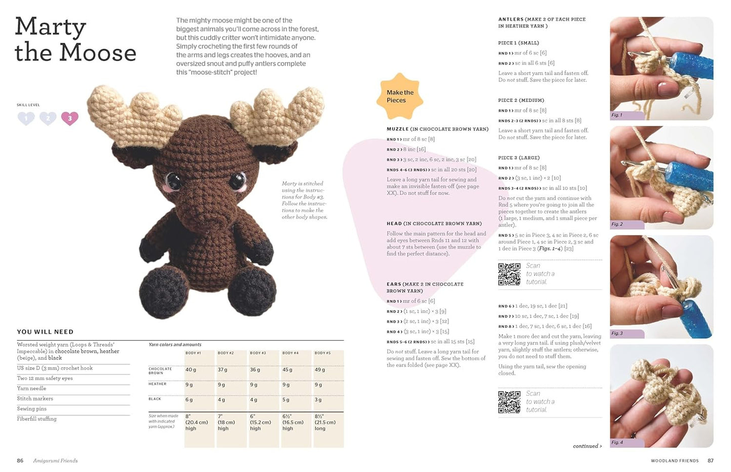 Amigurumi Friends: 20 Easy Patterns to Create 100+ Adorable Custom Crochet Critt