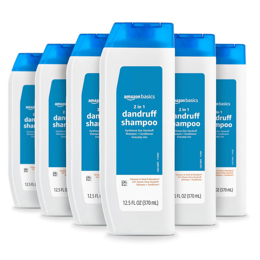 2-In-1 Dandruff Shampoo and Conditioner, Gentle, Ph Balanced, 12.5 Fl Oz (Pack o