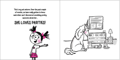Never Let a Unicorn Crash a Party! (Funny Unicorn Picture Book Series for Ages 4