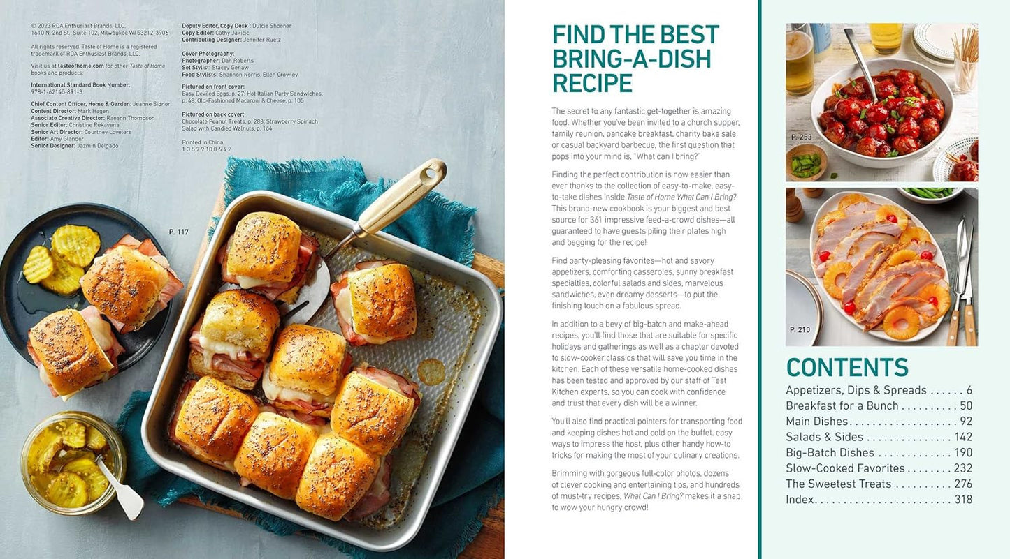 Taste of Home What Can I Bring?: 360+ Dishes for Parties, Picnics & Potlucks (Ta