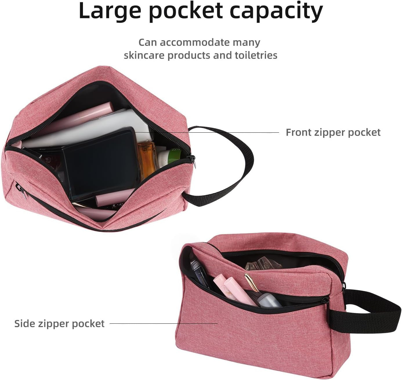 Travel Toiletry Bag Toiletry Bag for Women Men Hanging Cosmetic Bag Travel Acces