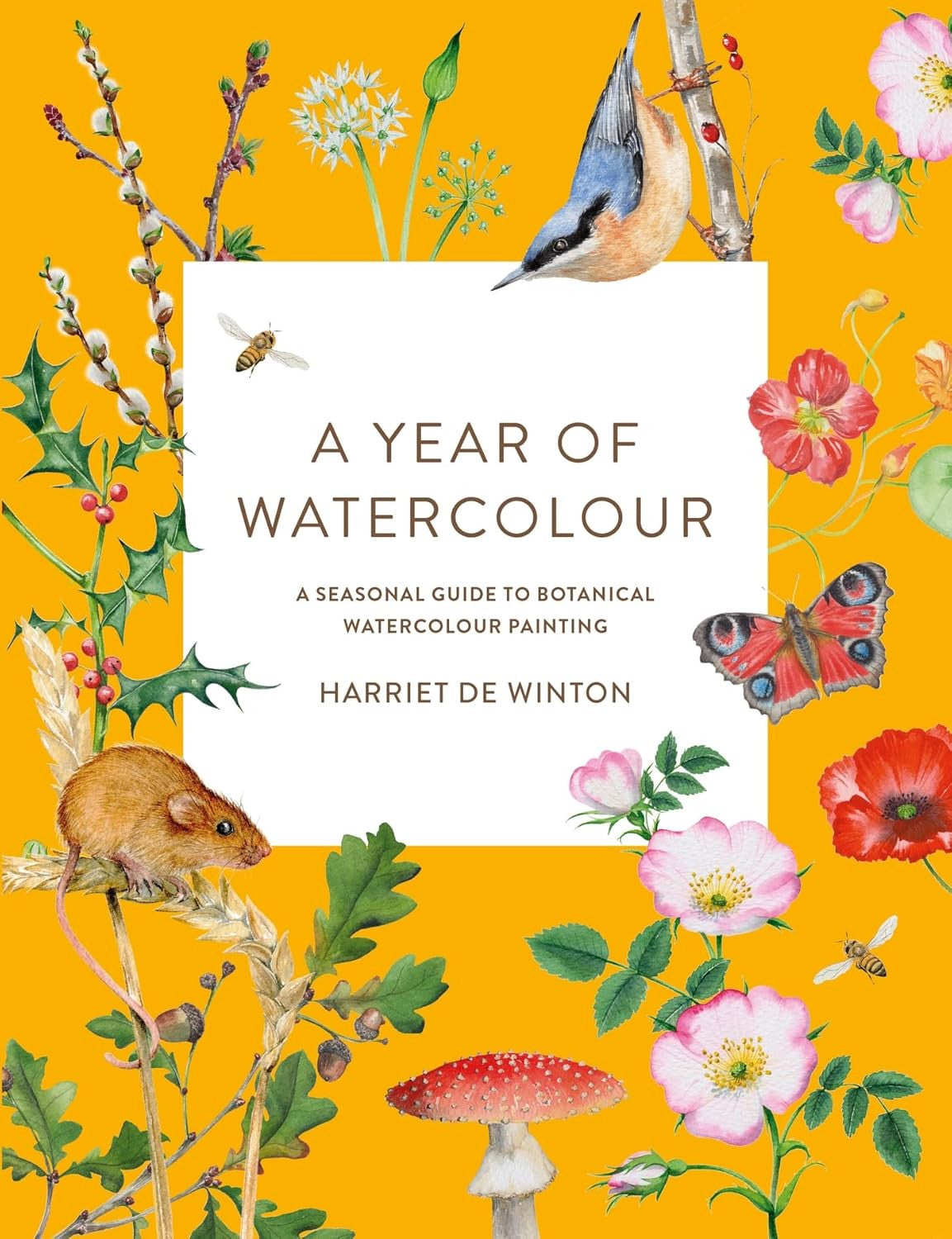 A Year of Watercolour: a Seasonal Guide to Botanical Watercolour Painting