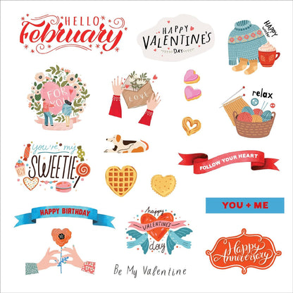 A Year in Stickers: Fun Pictures and Words to Highlight Celebrations (Sticker Bo