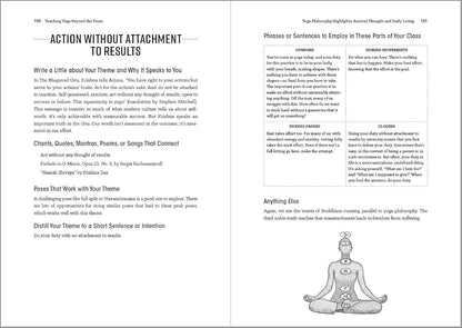 Teaching Yoga beyond the Poses: a Practical Workbook for Integrating Themes, Ide