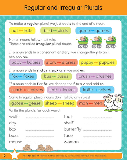 The Summer before Fourth Grade Workbook: Bridging 3Rd to 4Th Grade with 75+ Acti