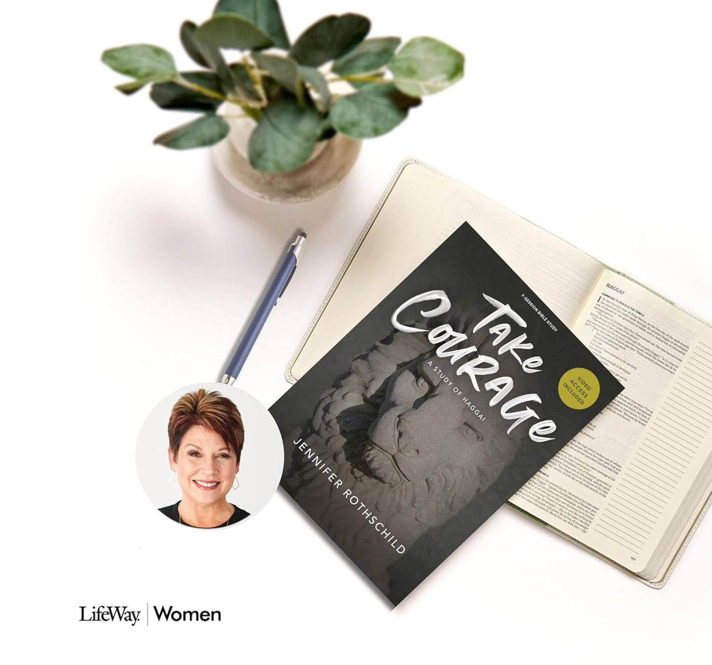 Take Courage - Bible Study Book with Video Access: a Study of Haggai