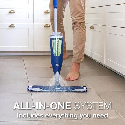 Multi-Surface Floor Premium Spray Mop - Includes Multi-Surface Floor Cleaner Con