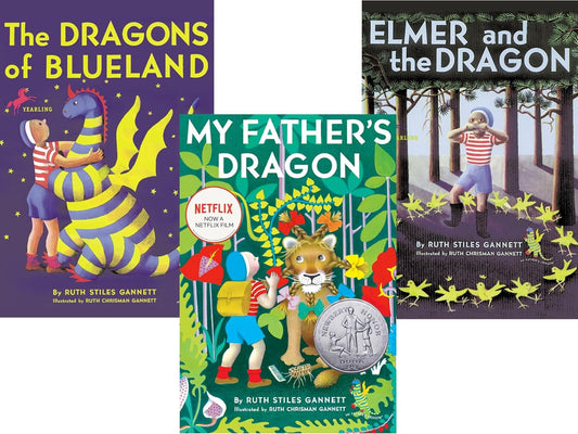 My Father'S Dragon Series (Set of THREE Books: My Father'S Dragon, Elmer and the