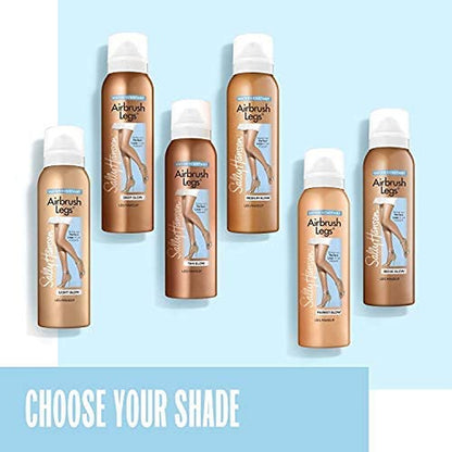 Airbrush Legs, Leg Spray-On Makeup, Medium Glow 4.4 Oz