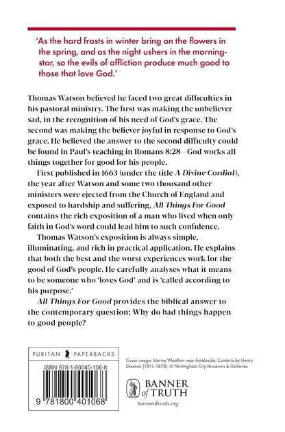 All Things for Good (Puritan Paperbacks)