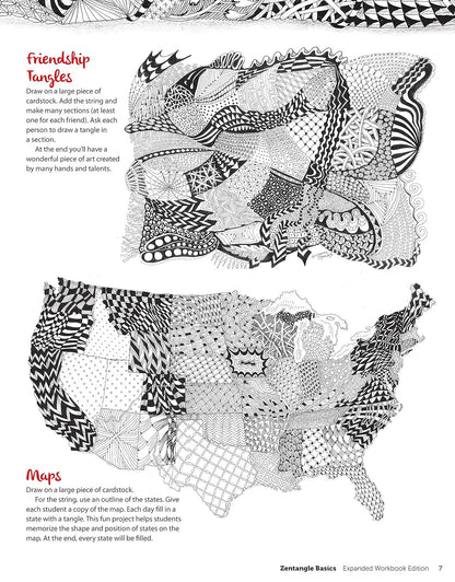Zentangle Basics, Expanded Workbook Edition: a Creative Art Form Where All You N