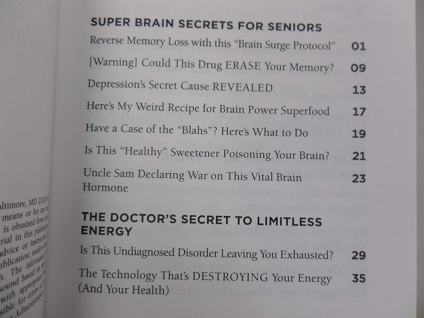 Natural Health Response the SECRETS of UNDERGROUND MEDICINE