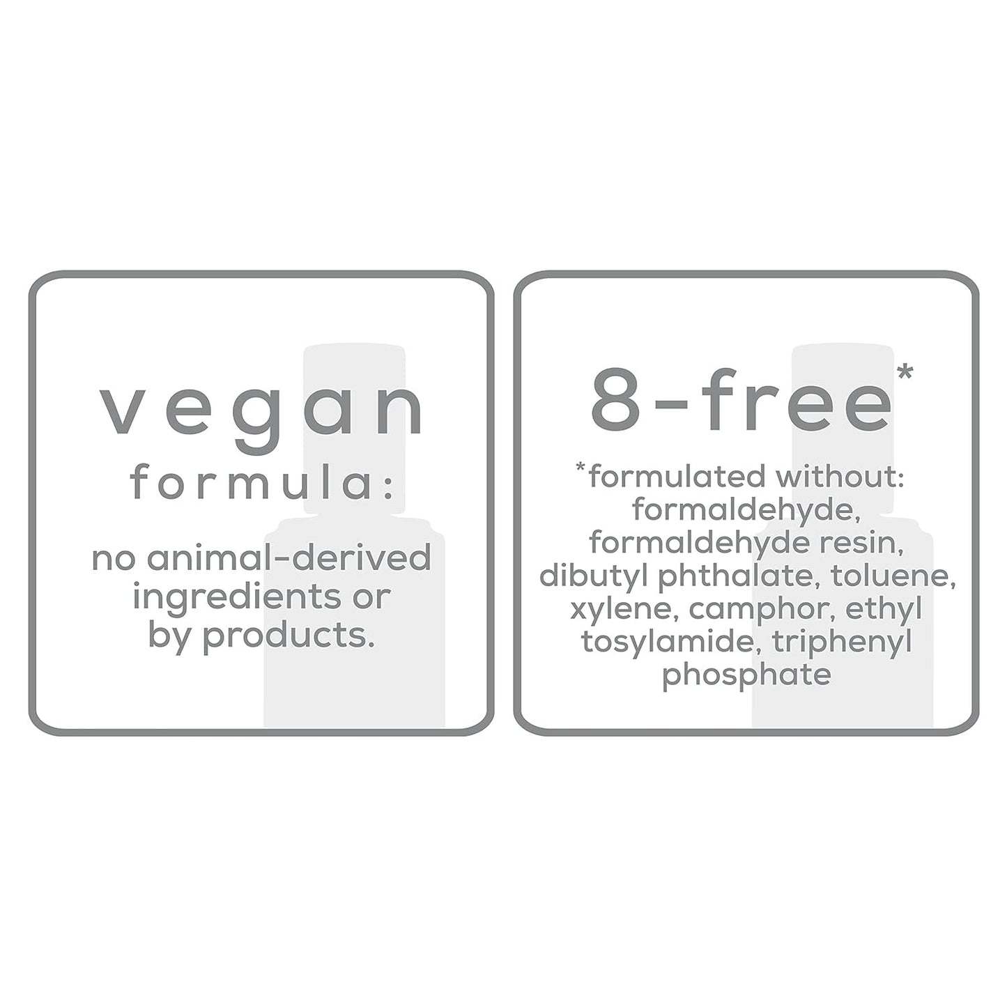 Nail Polish, Ballet French Manicure Kit, a Sheer Pink and a White Nail Polish, 8