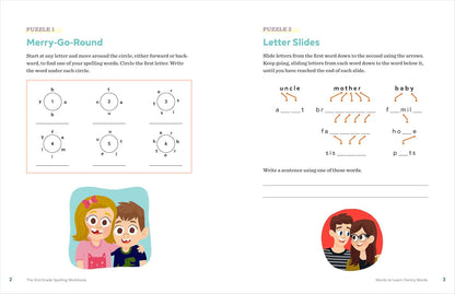 The 2Nd Grade Spelling Workbook: 95+ Games and Puzzles to Improve Spelling Skill