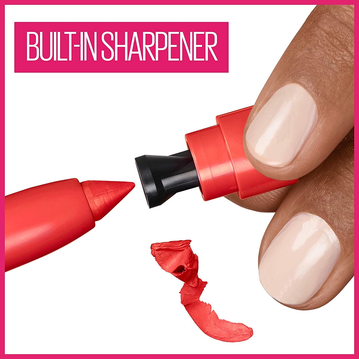 Super Stay Ink Crayon Lipstick Makeup, Precision Tip Matte Lip Crayon with Built