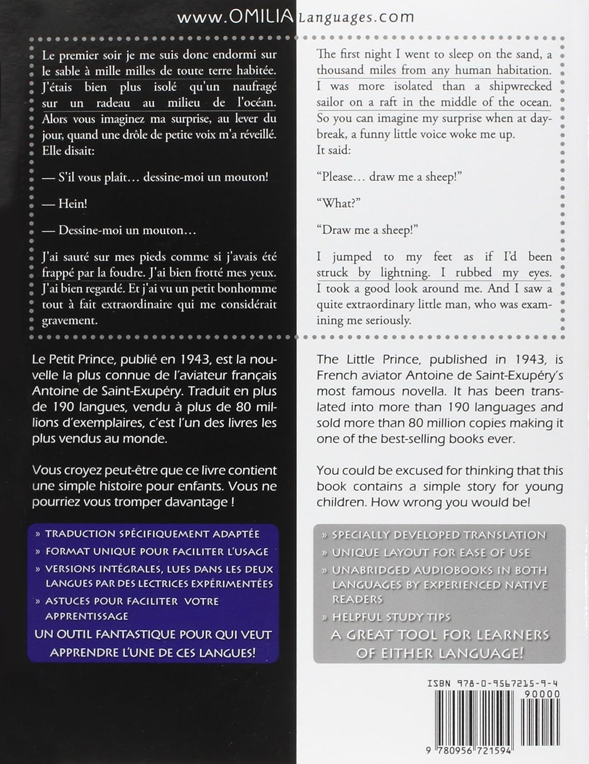 The Little Prince: a French/English Bilingual Reader (English and French Edition