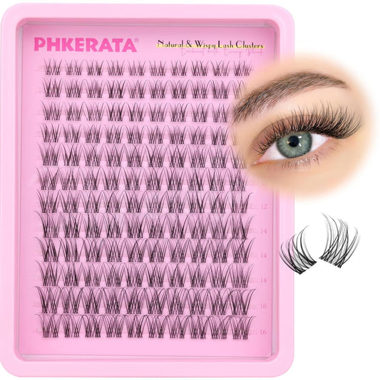 Natural Lash Clusters Invisible Band Eyelash Clusters Wispy Lashes Clusters 120