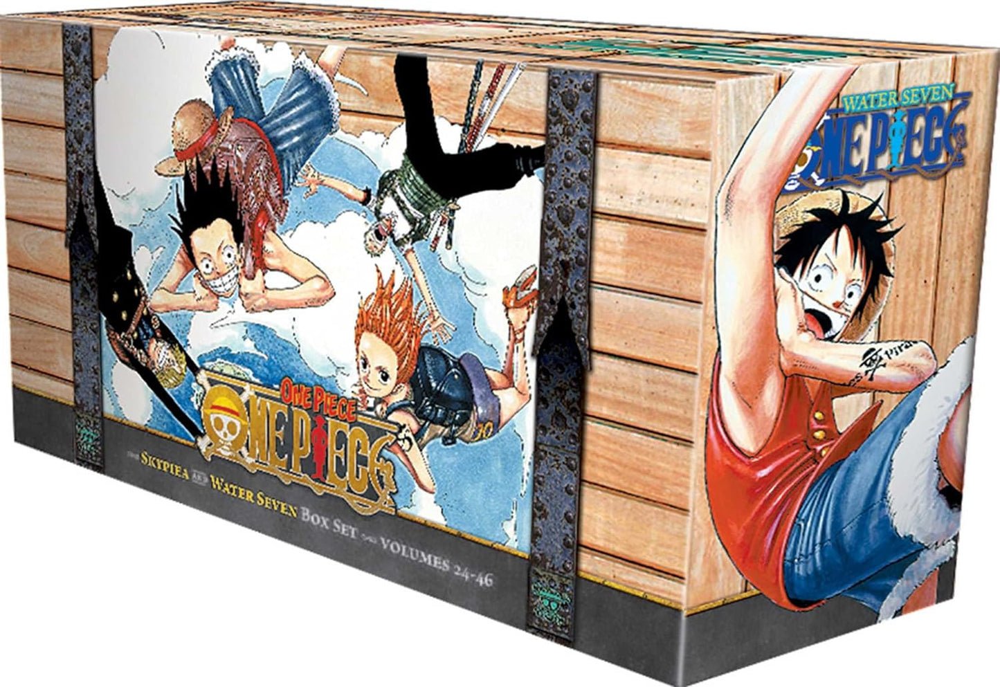 One Piece Box Set 2: Skypiea and Water Seven: Volumes 24-46 with Premium (2) (On
