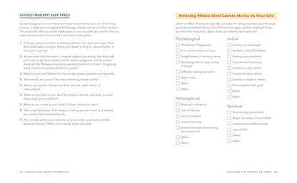 Navigating Grief Workbook: Evidence-Based Exercises to Move through Grief and He