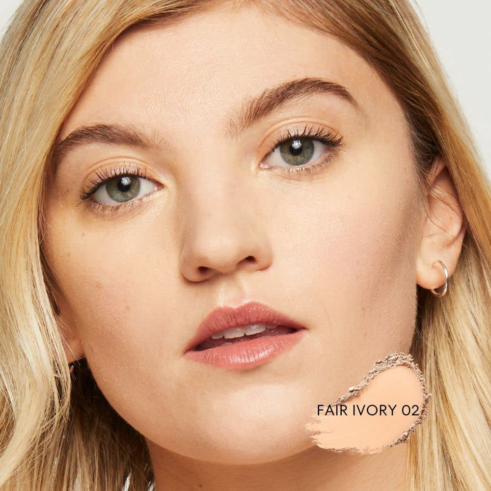 Original Loose Powder Foundation SPF 15, Clean Mineral Powder Face Makeup, Sheer