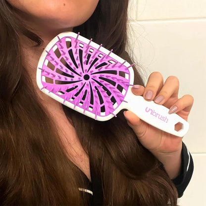 Unbrush plus — Curly Hair Brush for Gentle & Effective Detangling on Wet or Dry