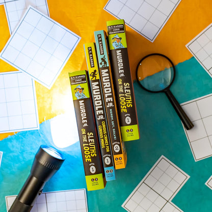 Murdle Jr.: Ready, Set, Solve!: Solve Your Way through 40 Puzzle Mysteries! (Mur