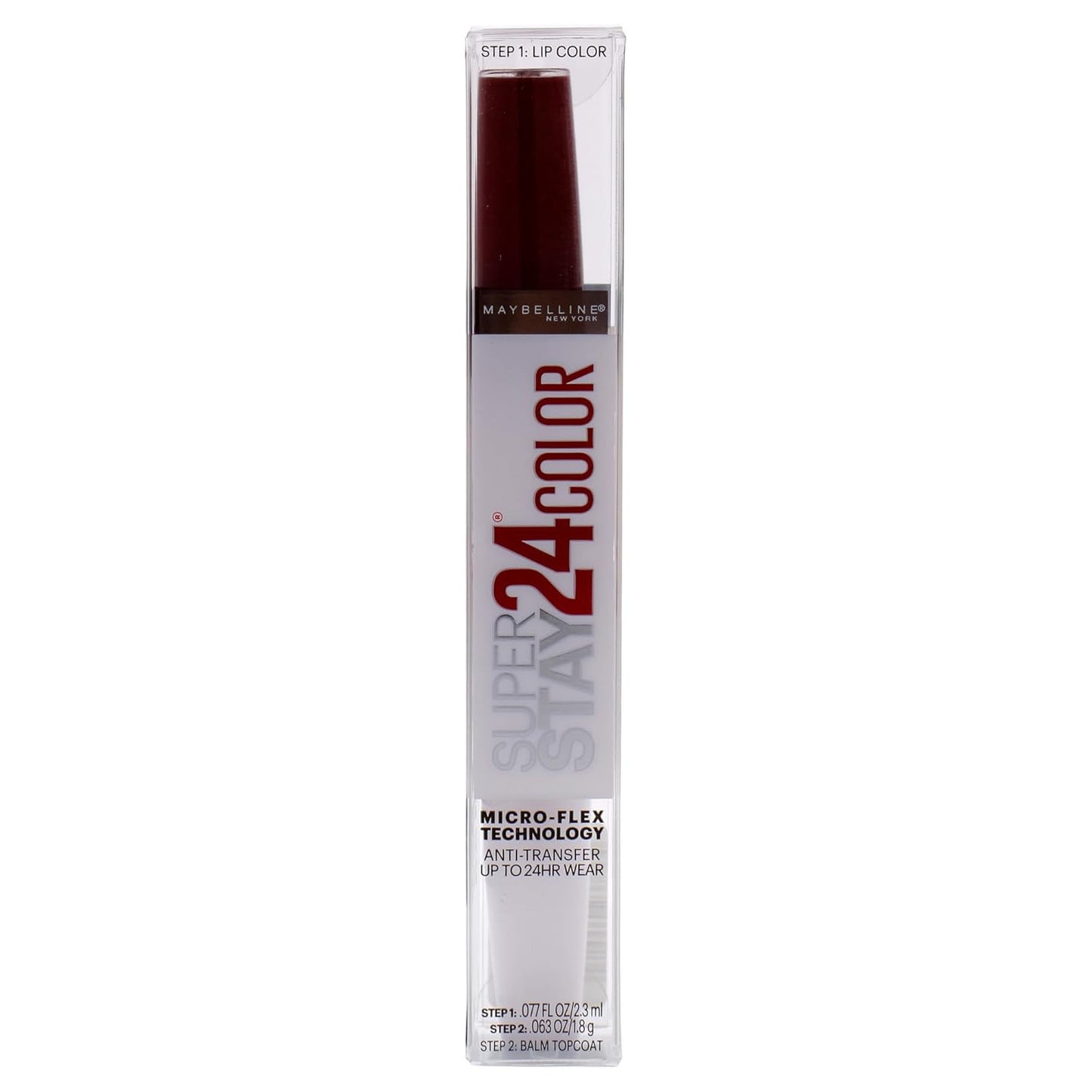Super Stay 24, 2-Step Liquid Lipstick Makeup, Long Lasting Highly Pigmented Colo