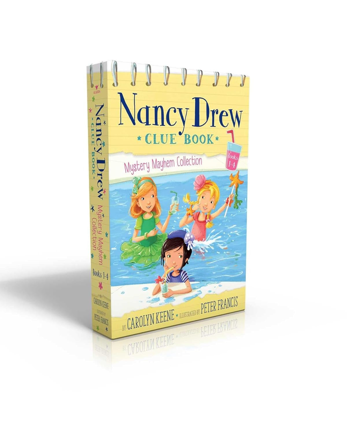 Nancy Drew Clue Book Mystery Mayhem Collection Books 1-4 (Boxed Set): Pool Party