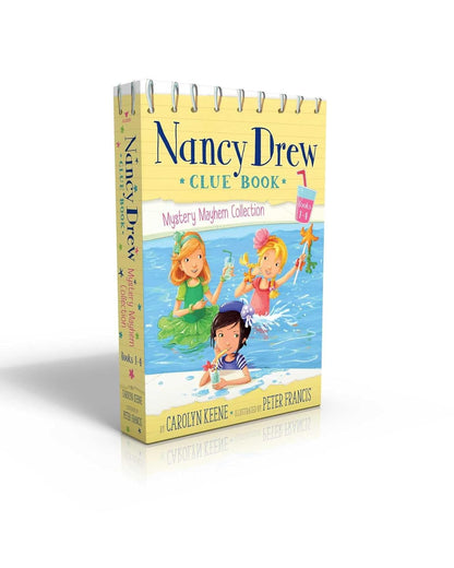 Nancy Drew Clue Book Mystery Mayhem Collection Books 1-4 (Boxed Set): Pool Party