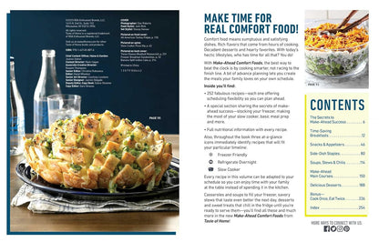 Taste of Home Make Ahead Comfort Foods: 252 Recipes, Prep-Now Eat-Later, Freezer