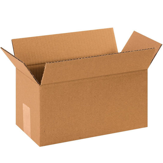 12 X 7 X 7 Corrugated Cardboard Boxes, Small 12"L X 7"W X 7"H, Pack of 25 | Ship