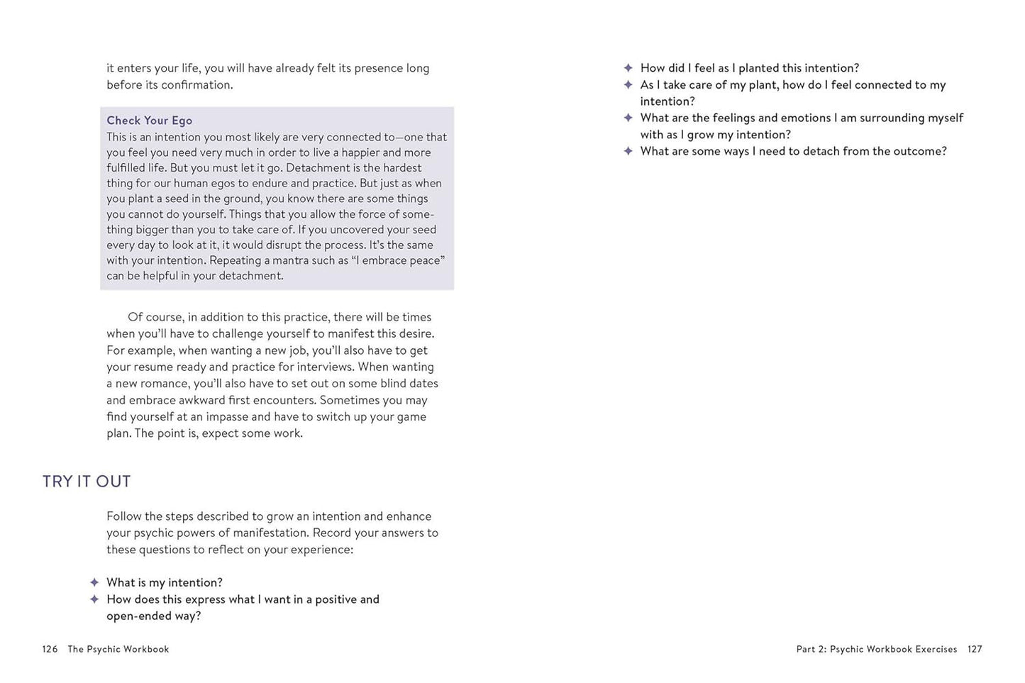 The Psychic Workbook: a Beginner'S Guide to Activities and Exercises to Unlock Y