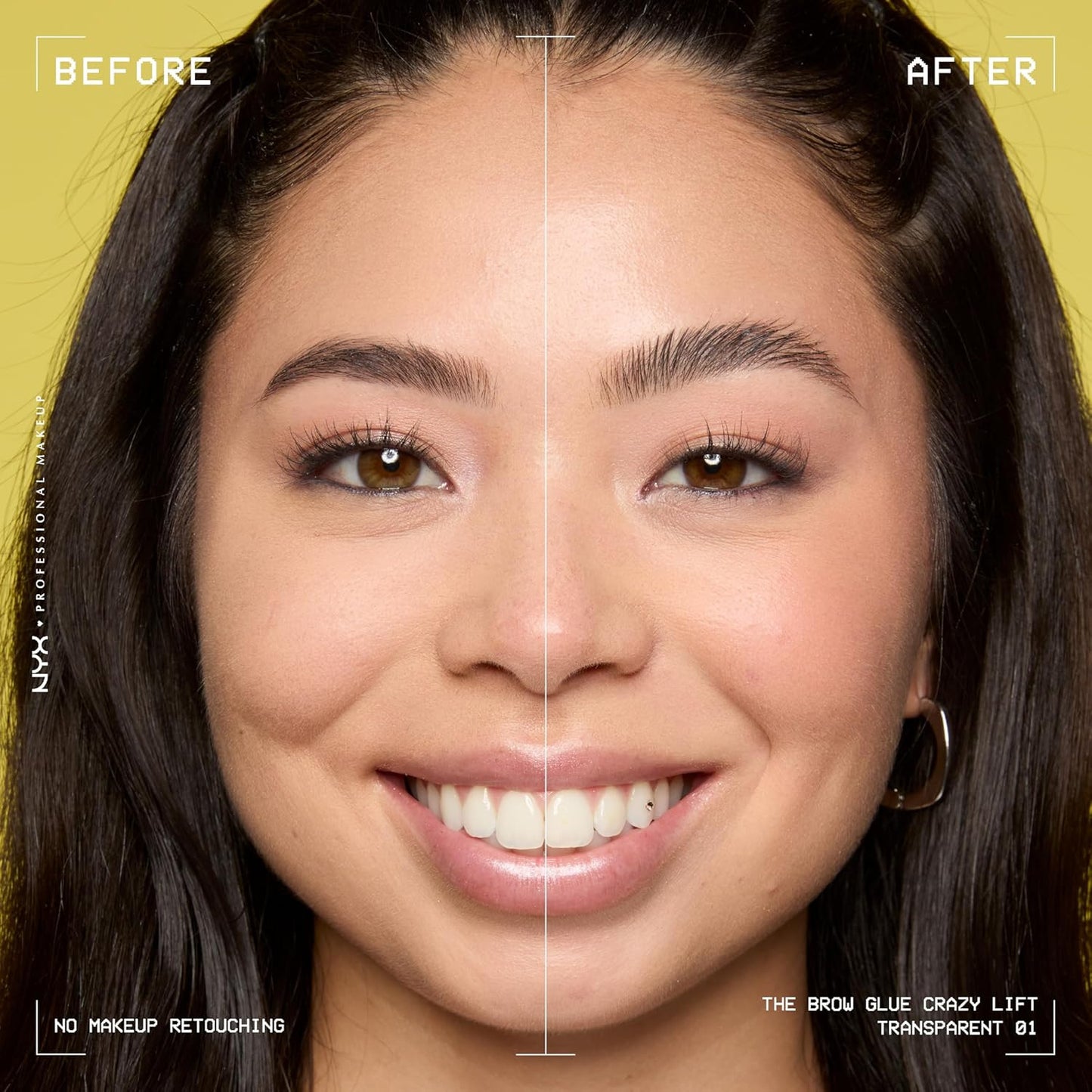 the Brow Glue Crazy Lift, Brow Lamination Gel with 16HR Strong Hold & Built-In S