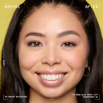 the Brow Glue Crazy Lift, Brow Lamination Gel with 16HR Strong Hold & Built-In S