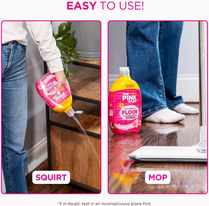 the Miracle Floor Cleaner Spray - Squirt and Mop