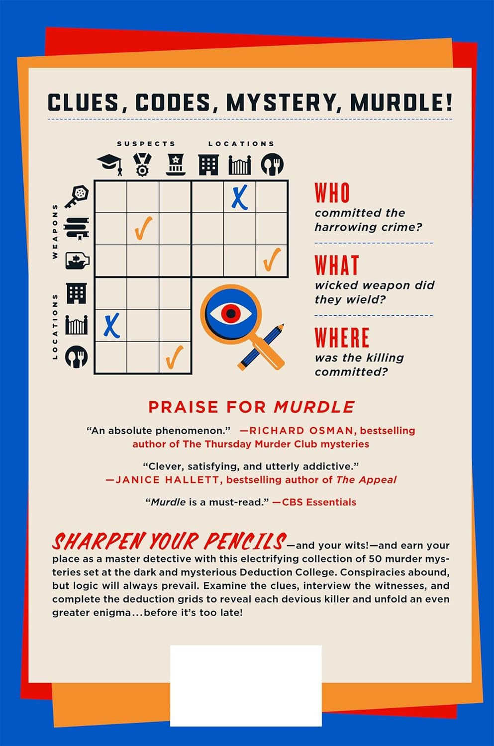 Murdle: the School of Mystery: 50 Seriously Sinister Logic Puzzles