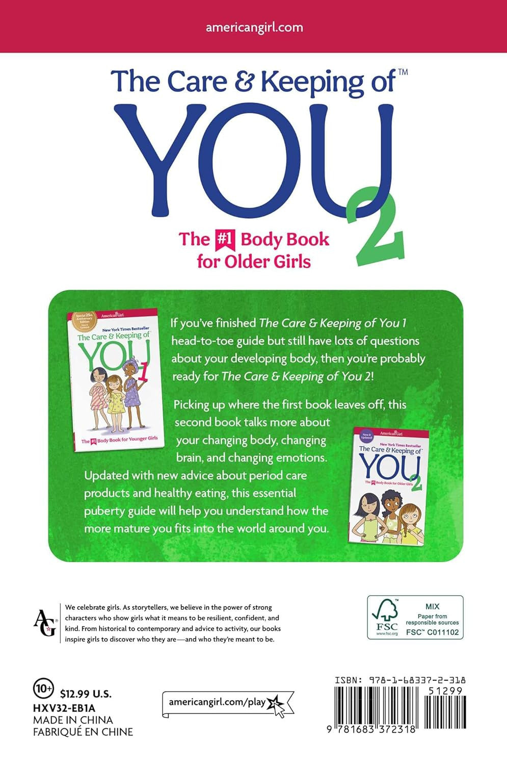 The Care and Keeping of You 2 (American Girl® Wellbeing)