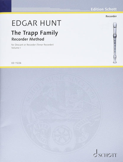 The Trapp Family Recorder Method, Book 1: Descant or Tenor