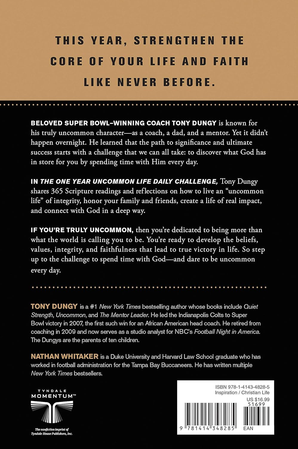 The One Year Uncommon Life Daily Challenge: a 365-Day Devotional with Daily Scri