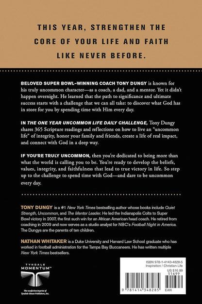 The One Year Uncommon Life Daily Challenge: a 365-Day Devotional with Daily Scri