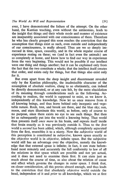 The World as Will and Representation, Vol. 2