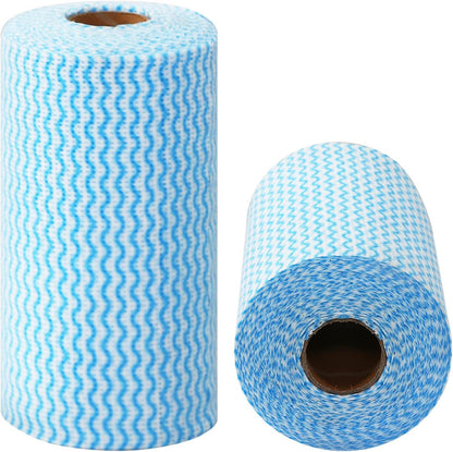 2 Pack Upgraded Reusable Cleaning Cloths Extra Thick Durable Disposable Cleaning